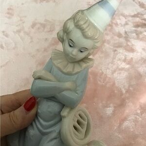 Porcelain Clown Figurine